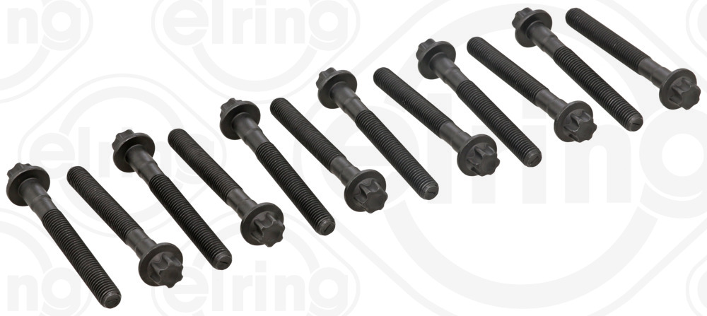 760.120, Cylinder Head Bolt Set, Bolt set, ELRING, 016090B, 14-32109-02, 22-26010B, 81028200, ES71233, GS33422, HBS293, T80528-00, 6119901322