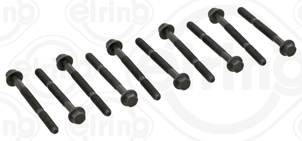 760.720, Cylinder Head Bolt Set, Bolt set, ELRING, 7696197, 016220B, 14-32093-01, 22-17006B, 81007600, 9503969, BK6327, HBS052, T03969-00