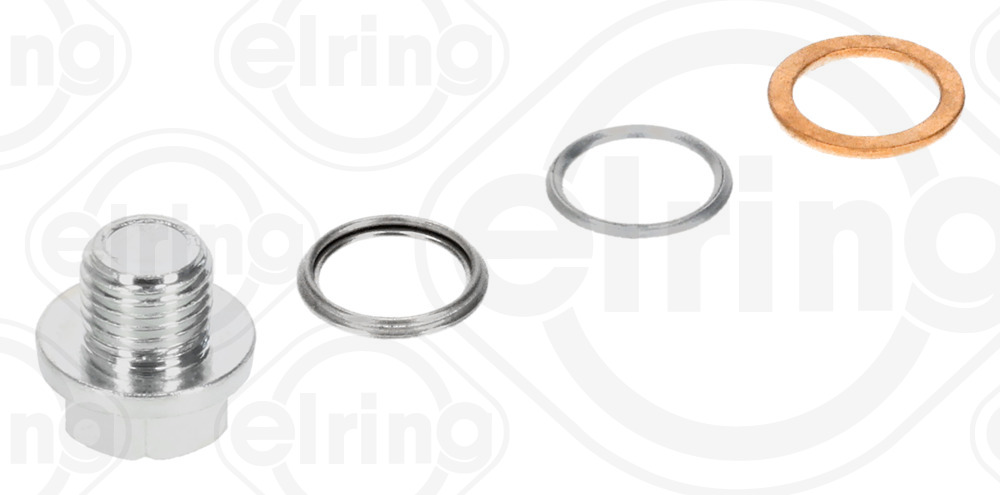 774.460, Sealing Plug, oil sump, Gasket various, ELRING, 0311.37, 090-075.1, 11520A78B00, 220084H, 30874061, 4805011, 90009-PH1-000, 94535699, MD050316, 220154S, 65253, 96829610