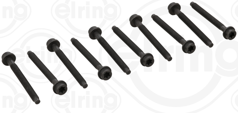 802.870, Cylinder Head Bolt Set, Bolt set, ELRING, 1024355, 016268B, 14-32018-01, 22-18008B, 81008700, 9550067, BK6384, HBS031, 14-32076-01, 81025300, T50067-00, 1063702, 7079275, 928M6065BC, 928M6065BD, 928M6065CA, YF0910135, YF09-10-135