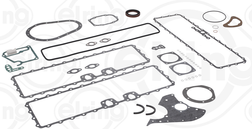 Gasket Set, crank case - 817.481 ELRING - 3660104408, 08-25508-07, 22-24323-02/0