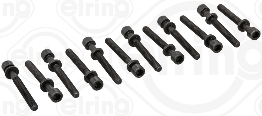819.850, Cylinder Head Bolt Set, Bolt set, ELRING, 050103384, 016229B, 14-32046-02, 22-39002B, 81000500, 9502641, BK6390, HBS024