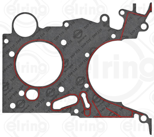 Gasket, timing case - 821.195 ELRING - 1734340.9, 1734342.9, 1734563.4