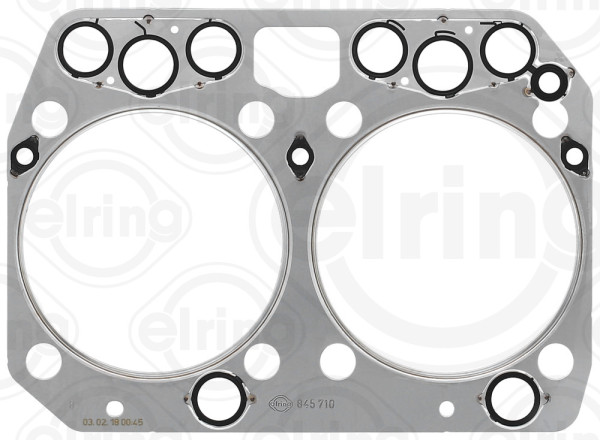 845.710, Gasket, cylinder head, Cylinder head gasket, ELRING, 07W103189, 080V03901-0378, 51.03901-0378, F524200210160, 07W103517, 51.03901-0379, 103366, 12-349010351, 30-026468-00, 61-27660-30, BV500, H50009-00, 123.732, 3.12100, 5103901-0379, 51.03901.0351, 51.03901.0357, 51.03901.0361, 51.03901-0361, 51039010351, 51039010357, 51039010361, 51039010378, 51039010379, 524200210160, 9884716, H5000900