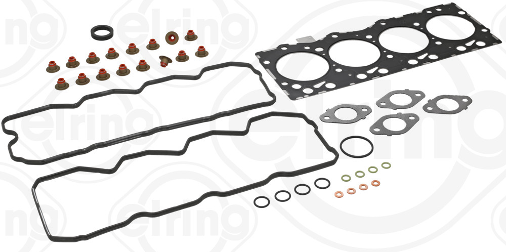 873.490, Gasket Set, cylinder head, Cylinder head gasket set, ELRING, 02-36410-04, 2992361, D80633-01, 2992497, 2992638, 500055151, 500055014