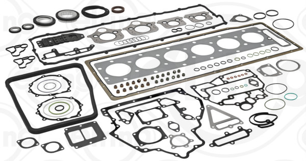 Full Gasket Set, engine - 884.250 ELRING - 01-37180-08, 51.00900-6782, S90396-00