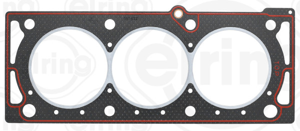 890.662, Gasket, cylinder head, Cylinder head gasket, ELRING, 09128744, 4770285, 4773453, 608633, 90410754, 0049070, 10097500, 26189PT, 414953P, 50220, 54636, 60-34220-00, BY270, CH7320, 61-34220-00, 80087, BY300, H80087-00
