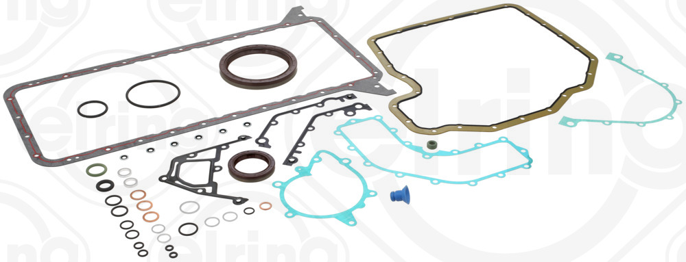 914.518, Gasket Set, crank case, Gasket set crankcase, ELRING, 11119070240, 08-31828-01, 22-27255-01/0, 428641P, 54076400, B32685-00, CK9363, CS26339, CS54686, EC460, 11111747921, 914.517