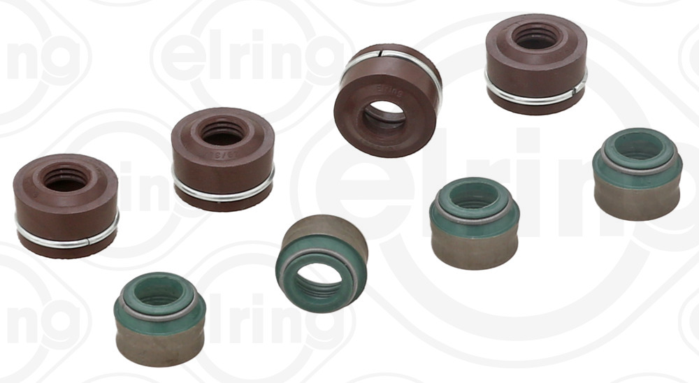 914.819, Seal Set, valve stem, Gasket various, ELRING, 1020500058, 06652, 12-27214-03, 24-30672-71/0, 49354447, 57010100, 90560, HR757, N92880-00