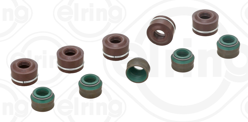 914.827, Seal Set, valve stem, Gasket various, ELRING, 6020500058, 06653, 12-27214-04, 24-30637-45/0, 49354446, 57013100, 92620, HR758, VK5372, N92600-00, 0000533558, 1020531658