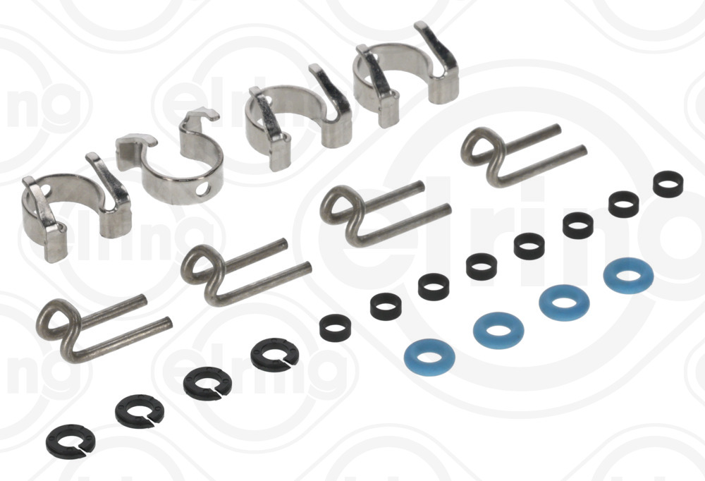 943.280, Seal Ring Set, injector, Gasket various, ELRING, 12633374, 12653395, 815163, 815292