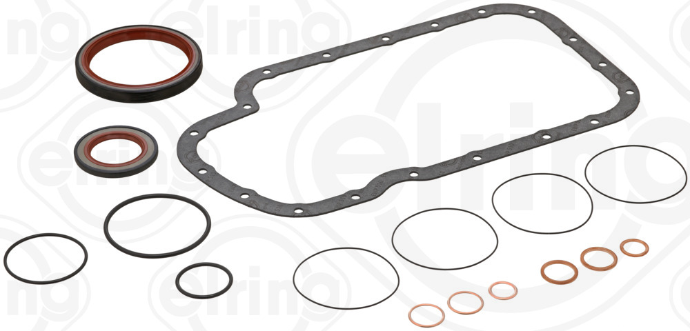 984.125, Gasket Set, crank case, Gasket set crankcase, ELRING, 08-33674-01, 22-25605-00/0, 427406, 54030700, B31062, CK3318, EH951, 427406P, 54032900, CK3394, EH952, ES730