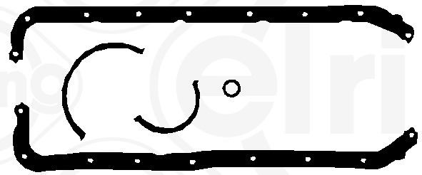 Dichtung, Ölwanne - 112.268 ELRING - 5007138, A76SX6013CA, 10-12980-01