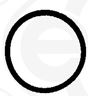 330.868, Seal, thermostat, Gasket various, ELRING, 1338215, 90108515, 00538300, 05125, 50-024627-00, 70-25518-00, PA154, PA152