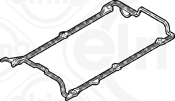 476.020, Gasket, cylinder head cover, Cylinder head cover gasket, ELRING, 058103483C, 058103483F, 036-1659, 11065600, 1556032, 50-028815-00, 70-31946-00, RC0307, VS50352, VS50531R, 0361768