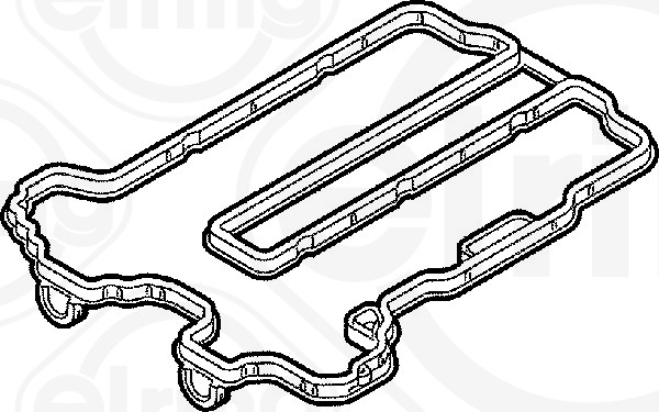 476.730, Gasket, cylinder head cover, Cylinder head cover gasket, ELRING, 607749, 90529586, 026158, 11064100, 1542615, 50-029176-00, 53747, 70-33508-00, JM5085, RC0332, 026158P, 11064108, 71-33508-00, X53747-01, 11112500