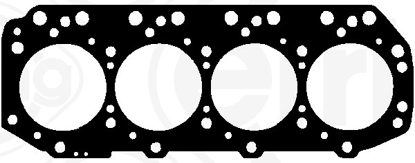 Gasket, cylinder head - 529.870 ELRING - 608629, 8-97066197-0, 0030029