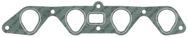825.612, Gasket, intake manifold, Intake manifold gasket, ELRING, 6139341, 6608693, 6763410, 91HM9441BA, 91HM9441BB, 07837, 13046400, 31-025196-10, 70-27231-10, JC586, MG2363, 71-27231-10, X07837-01