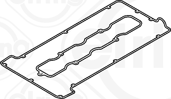 Gasket Set, cylinder head cover - 892.831 ELRING - 8817512, 15-35316-01, 24-25503-00/0