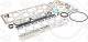 Full Gasket Set, engine - 109.402 ELRING - 02928976, 02929650, 01-12612-53