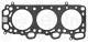 Gasket, cylinder head - 124.380 ELRING - MD333227, 10116400, 61-53250-00
