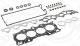 Gasket Set, cylinder head - 166.050 ELRING - 06110-PHK-A00, 02-37765-01, 417566P