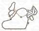 Gasket, housing cover (crankcase) - 232.840 ELRING - 059103161AQ