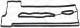 Dichtung, Zylinderkopfhaube - 283.840 ELRING - 9A110573202, 9A110573203, VS50679SR