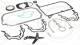 Gasket Set, crank case - 295.500 ELRING - 08-31717-01, 427176P, 54128900