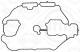 Dichtung, Zylinderkopfhaube - 308.210 ELRING - 11142900, 55215302