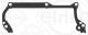 Gasket, timing case cover - 328.123 ELRING - 6540162300, A6540162300