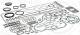 Full Gasket Set, engine - 332.781 ELRING - 51.00900-6648, 01-25275-18, S38357-00