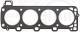 Gasket, cylinder head - 347.087 ELRING - 951.104.374.02, 035-1821, 60-26015-10