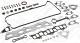 Gasket Set, cylinder head - 366.930 ELRING - 06110-RBD-E11, 274.120, HN4374