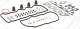 Gasket Set, cylinder head - 372.540 ELRING - 11042-8H825, 02-53728-02, 418053P