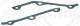 Gasket Set, timing case - 412.520 ELRING - 1433306, 11141433306, 24-27239-02/0
