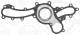 Gasket, water pump - 453.000 ELRING - 01301200, 16124-31070, K32165
