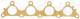 Gasket, exhaust manifold - 458.580 ELRING - 28521-26600, 037-8069, 13174300