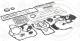 Full Gasket Set, engine - 471.800 ELRING - 01-27660-19, 51.00900-6754, S38587-00