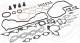 Full Gasket Set, engine - 518.670 ELRING - A0101-EB70A, A0AMA-EB70A