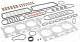 Gasket Set, cylinder head - 527.131 ELRING - 02-36899-01, D38702-00
