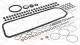 Gasket Set, crank case - 542.250 ELRING - 276641, 3095202, 08-35937-01
