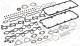 Gasket Set, cylinder head - 566.820 ELRING - 53041900, 53042000, 53042100
