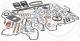 Full Gasket Set, engine - 570.835 ELRING - 275551-0, 01-23160-07, 50019600