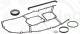 Gasket Set, timing case - 584.840 ELRING - 15-29366-01, 22563, AH0950K
