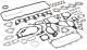 Full Gasket Set, engine - 597.440 ELRING - 430324P, A0101-VS40A, FF5740