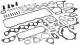 Dichtungsvollsatz, Motor - 597.460 ELRING - A0101-VC125, FF5740