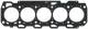 Gasket, cylinder head - 061.161 ELRING - 55184741, 10175510, 30-030147-00