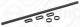 Gasket Set, cylinder head cover - 632.580 ELRING - 118372226R, 13270-00Q0G, 15-10051-01