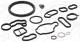 Gasket Set, crank case - 648.080 ELRING - 54228200, 54263800, 54298300